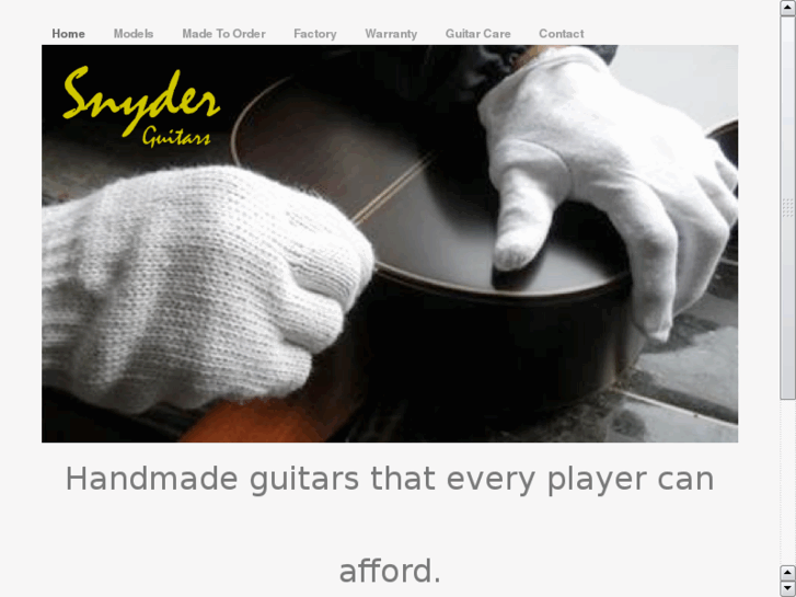 www.snyderguitars.com