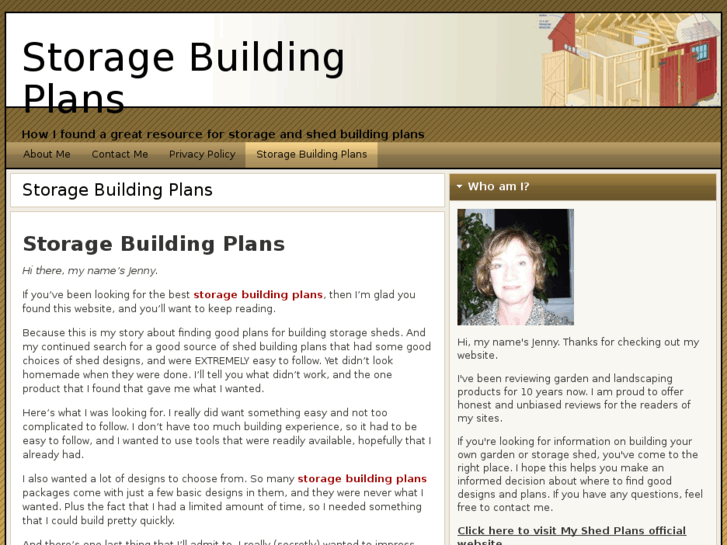 www.storagebuildingplans.net