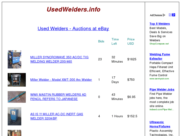 www.usedwelders.info