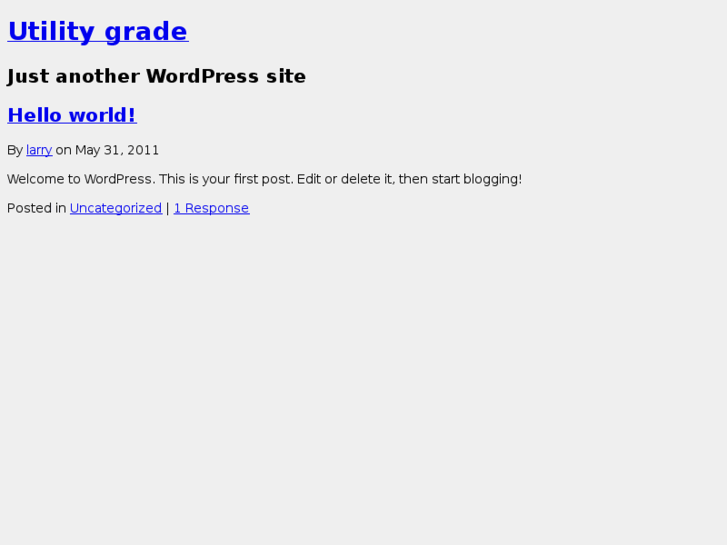 www.utilitygrade.net