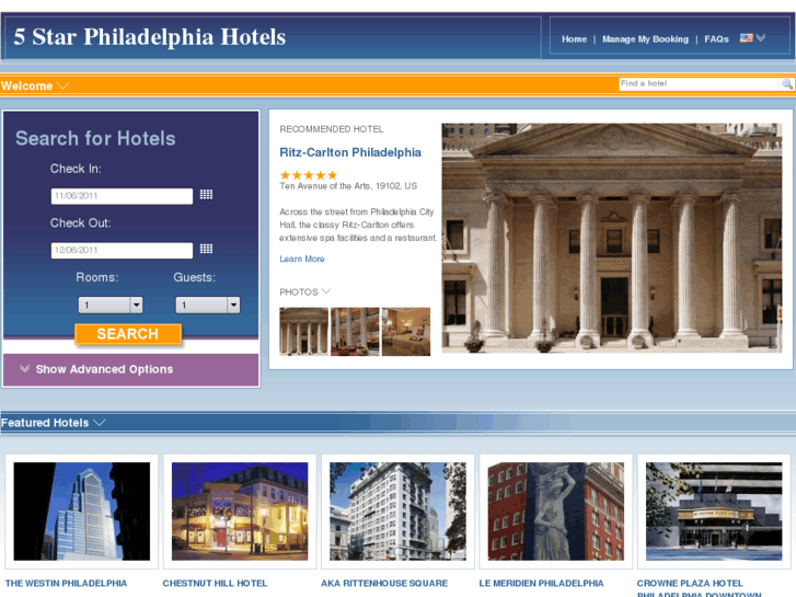 www.5starphiladelphiahotels.com