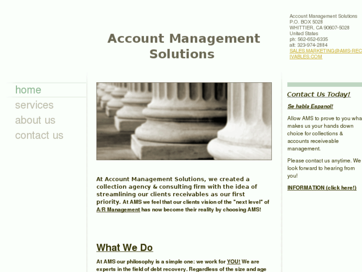 www.ams-receivables.com