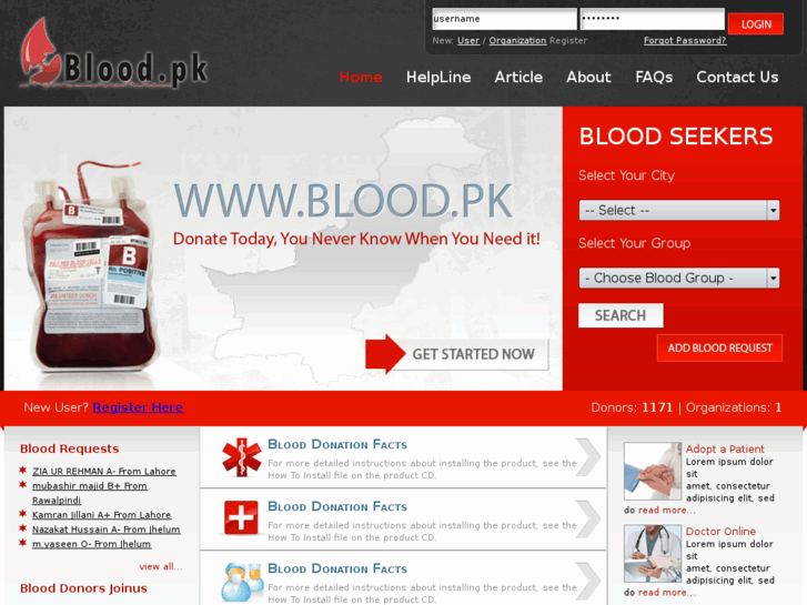 www.blood.pk