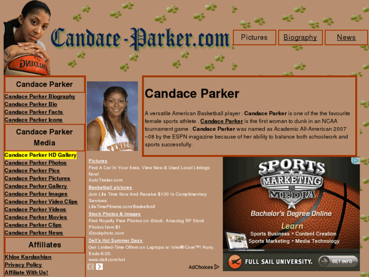 www.candace-parker.com