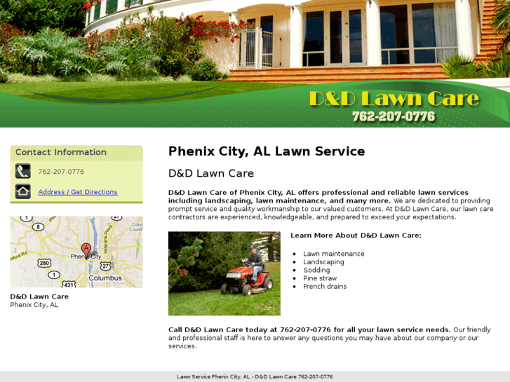 www.danddlawncare.net