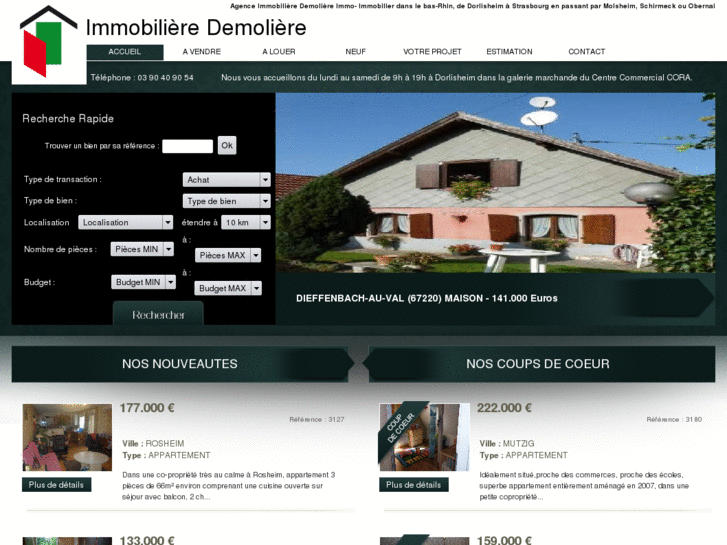 www.demoliere-immo.com