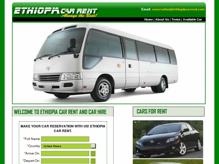 www.ethiopiacarhire.com