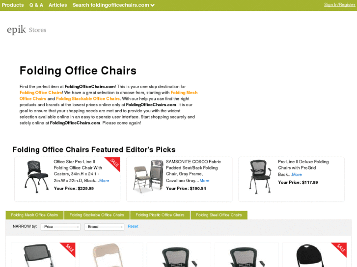 www.foldingofficechairs.com