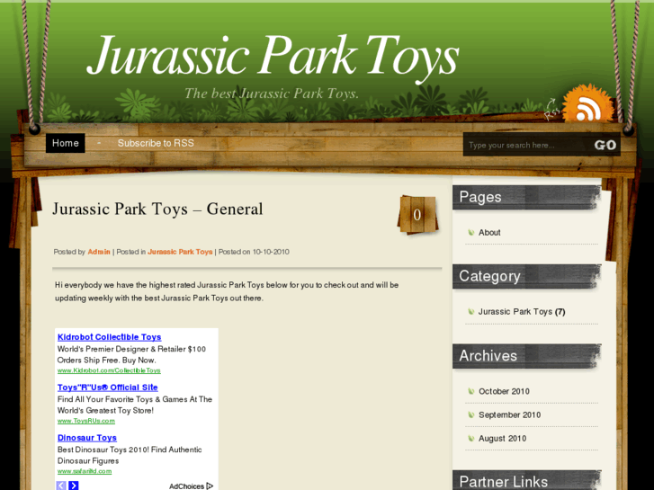 www.jurassicparktoys.org