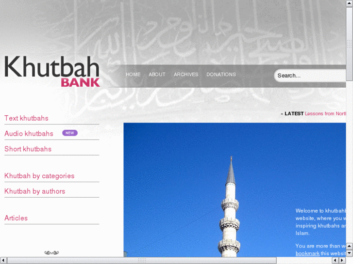 www.khutbahbank.com