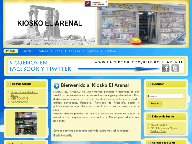 www.kioskoelarenal.es