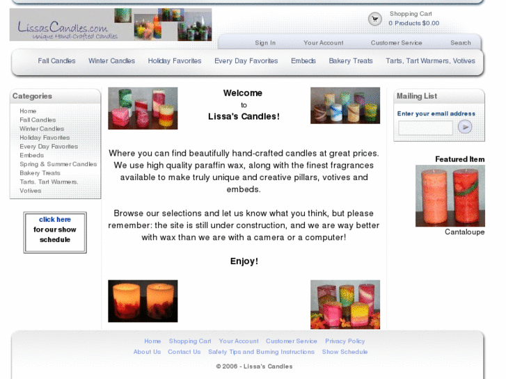 www.lissascandles.com