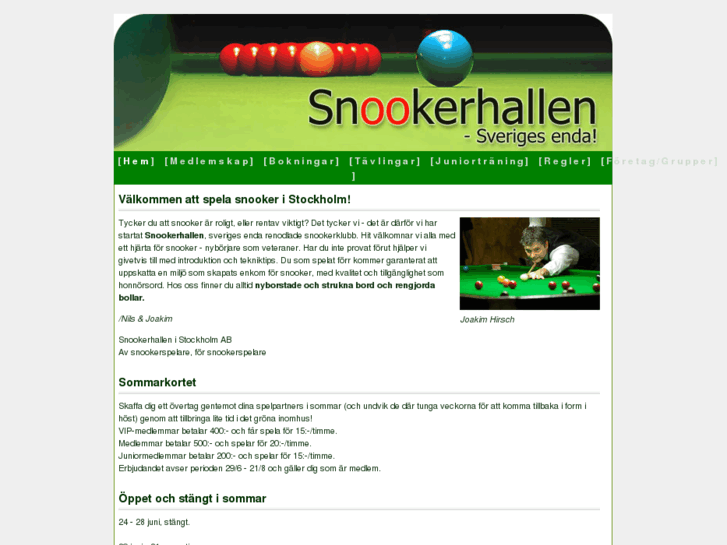 www.snookerhallen.se