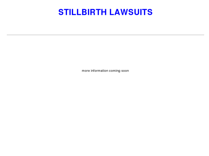 www.stillbirthlaw.com