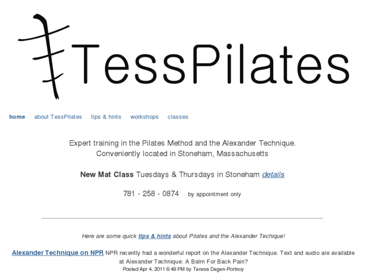 www.tesspilates.com