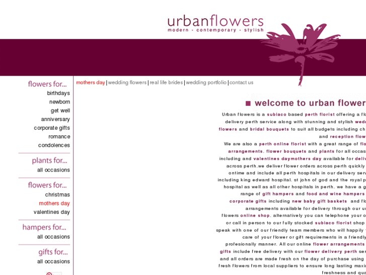 www.urbanflowersofperth.com.au