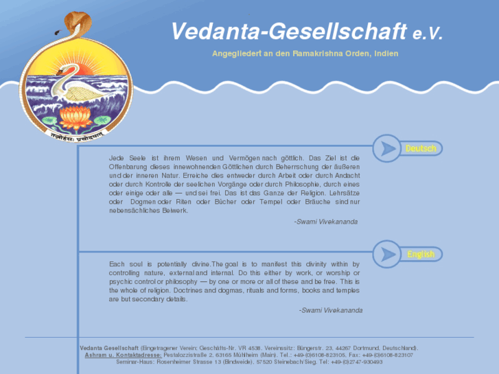 www.vedanta-germany.org