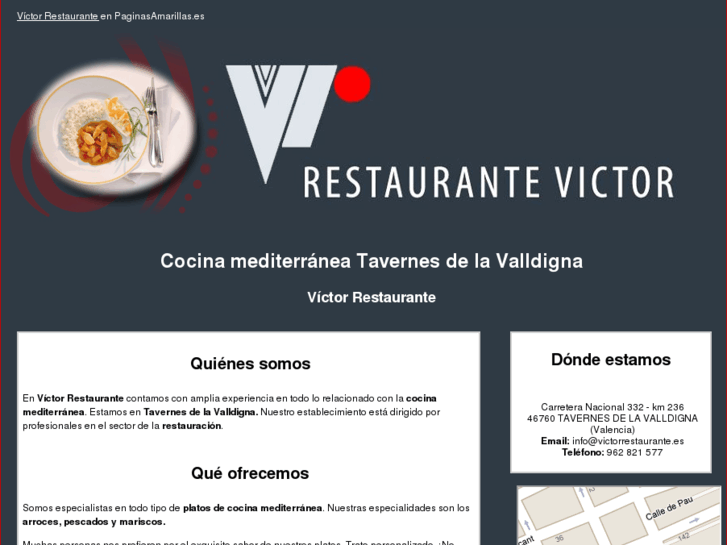 www.victorrestaurante.es