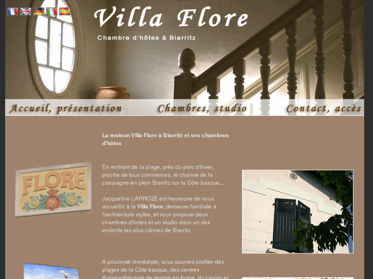 www.villaflore-biarritz.com