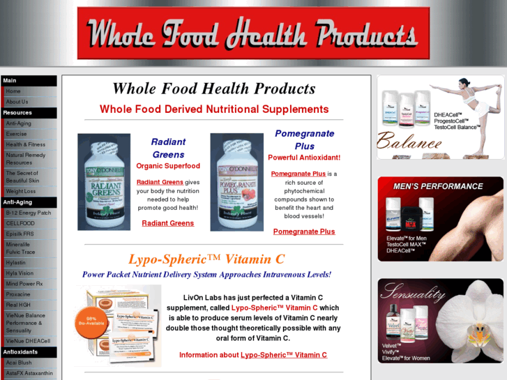 www.wholefoodhealthproducts.com