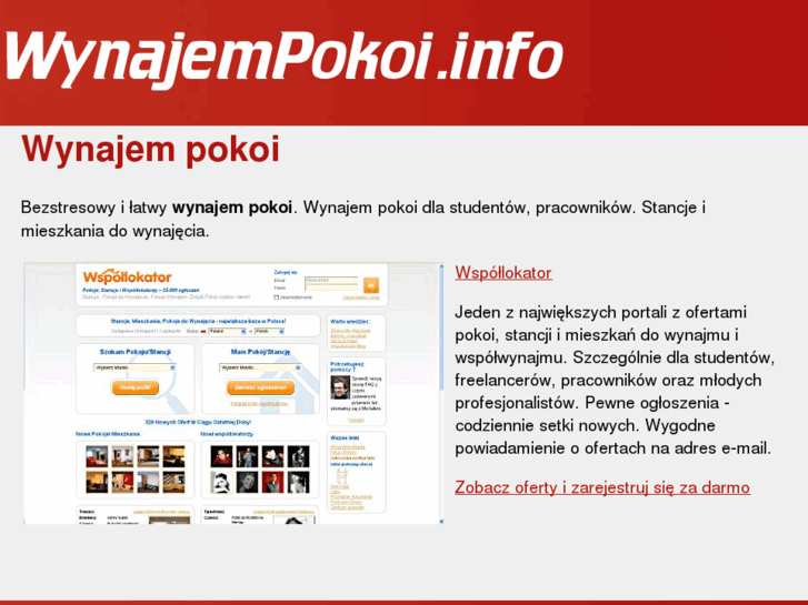 www.wynajempokoi.info