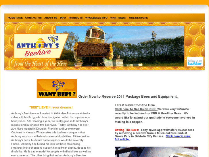www.anthonysbeehive.com
