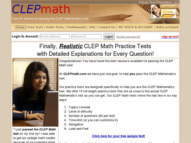 www.clepmath.com