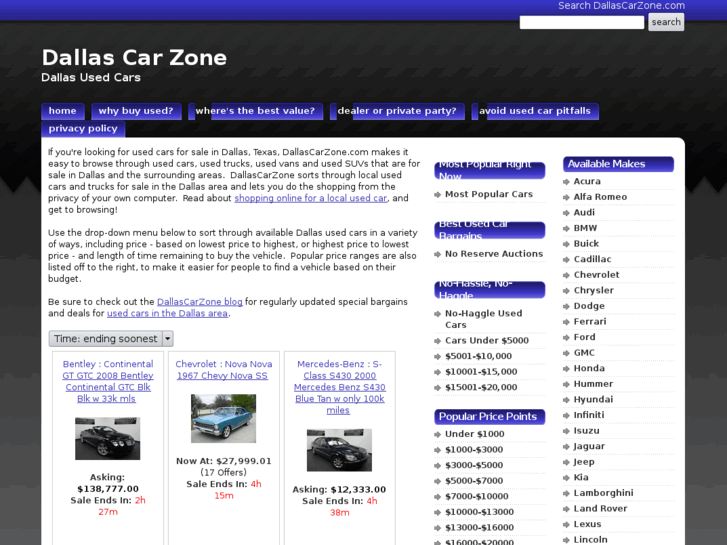 www.dallascarzone.com