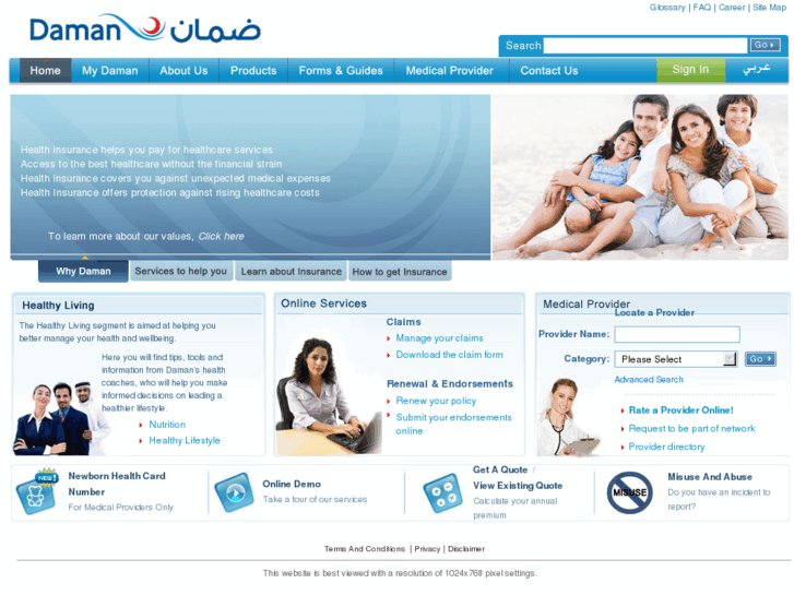 www.damanhealth.ae