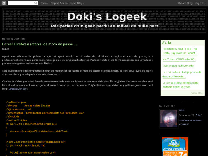 www.dokislogeek.net