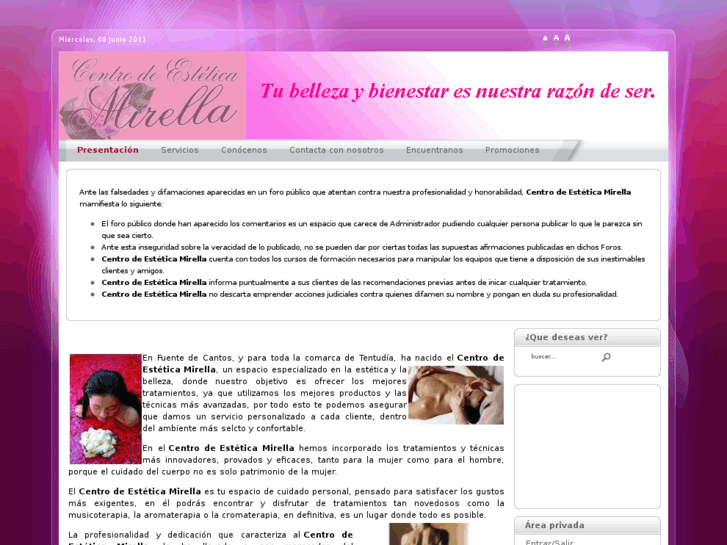 www.esteticamirella.es