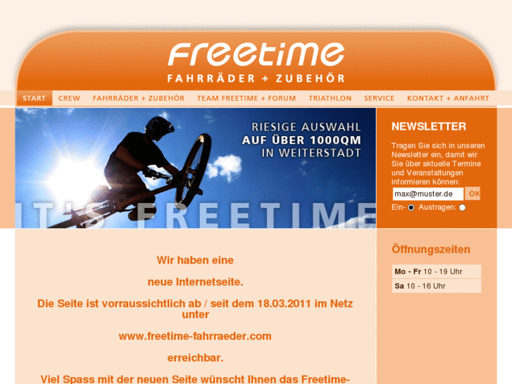 www.freetime-fahrraeder.de