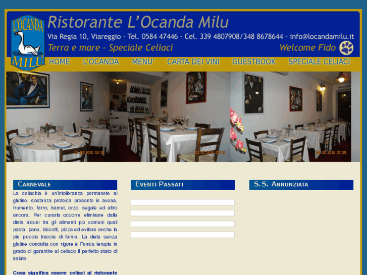 www.locandamilu.it