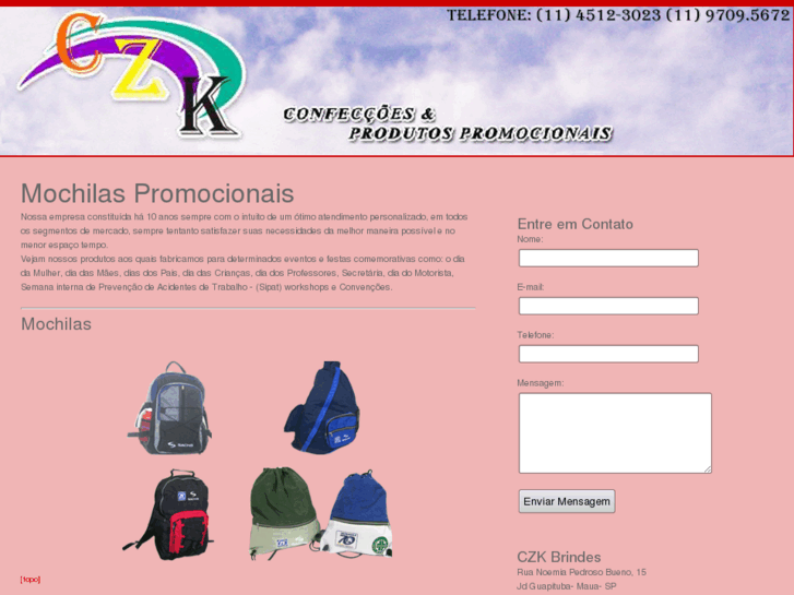 www.mochilaspromocionais.com