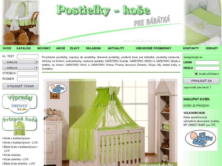 www.postielky-kose.sk