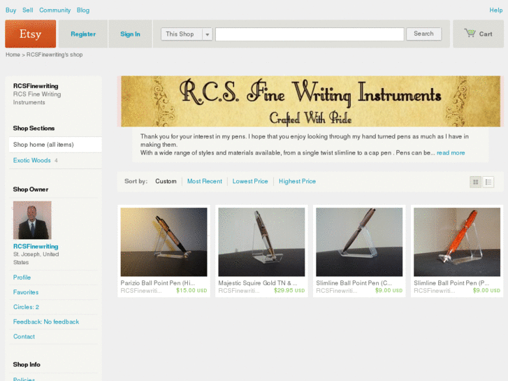 www.rcsfinewritinginstruments.com