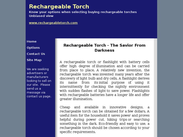 www.rechargeabletorch.com