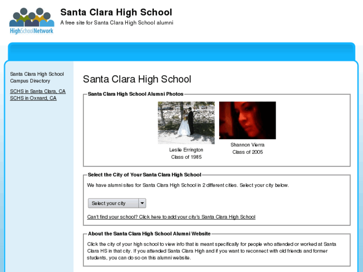 www.santaclarahighschool.net