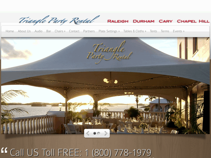 www.trianglepartyrentals.com