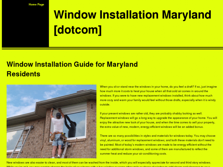 www.windowinstallationmaryland.com