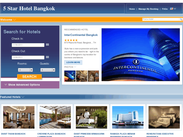 www.5starhotelbangkok.com