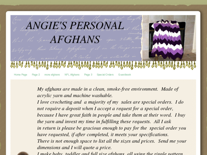 www.angiesafghans.com