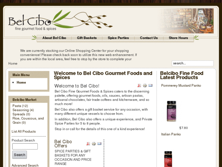 www.belcibofinefood.com