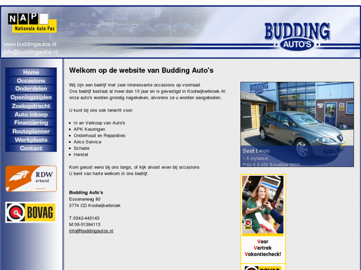 www.buddingautos.nl