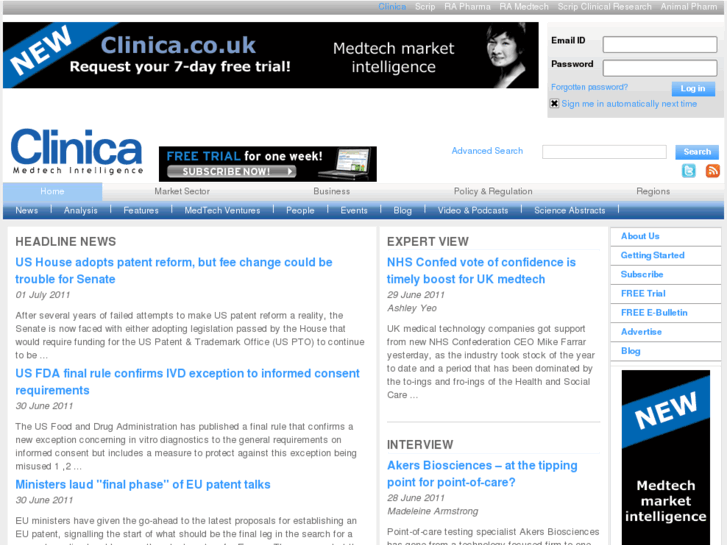 www.clinica.co.uk