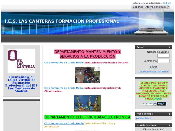 www.ieslascanterasfp.com