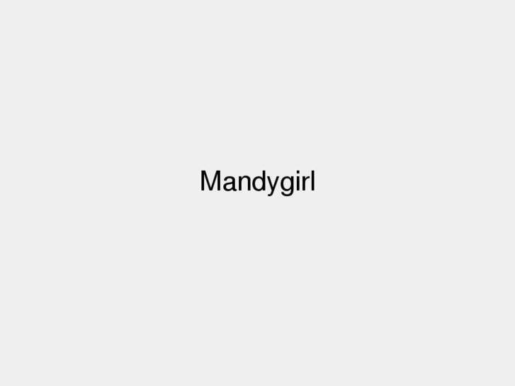 www.mandygirl.com