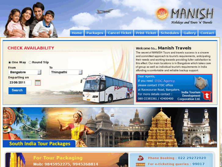 www.manishtravels.co.in