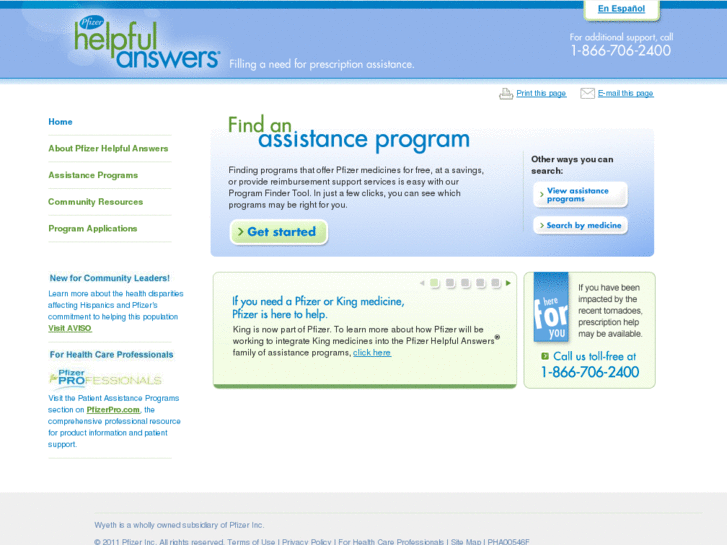 www.pfizerhelpfulanswers.com