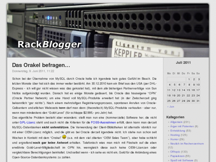 www.rackblogger.de